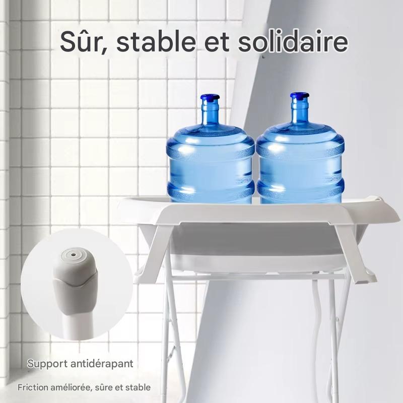  baignoire bébé sur pied avec charge dessus
