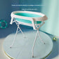  baignoire bébé sur pied bleu vide 
