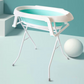  Baignoire bébé sur pied bleu