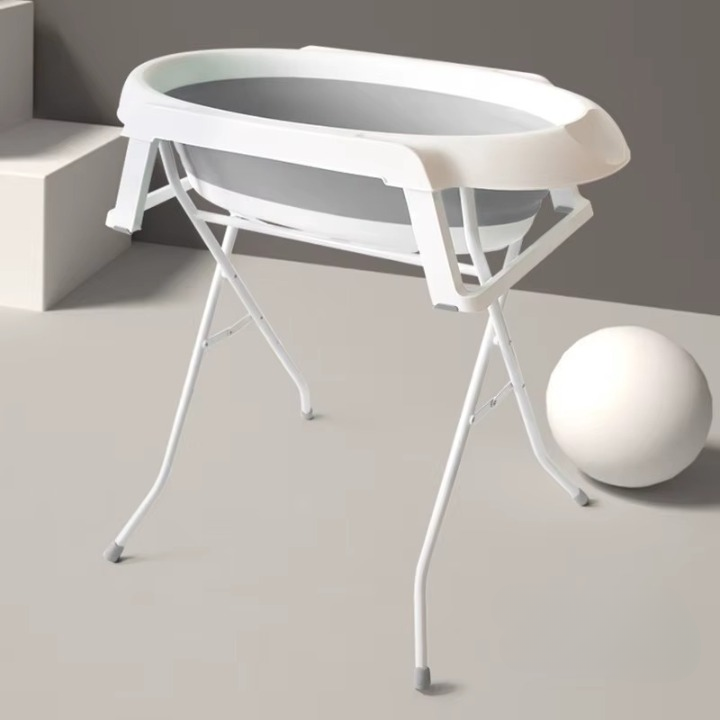  Baignoire bébé sur pied gris

