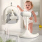 Support de bain bébé sur pied antidérapant – maintien ergonomique
