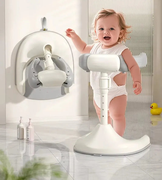 Support de bain bébé sur pied antidérapant – maintien ergonomique