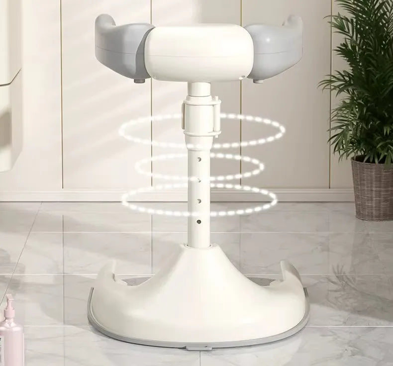 Support de bain bébé sur pied antidérapant – maintien ergonomique