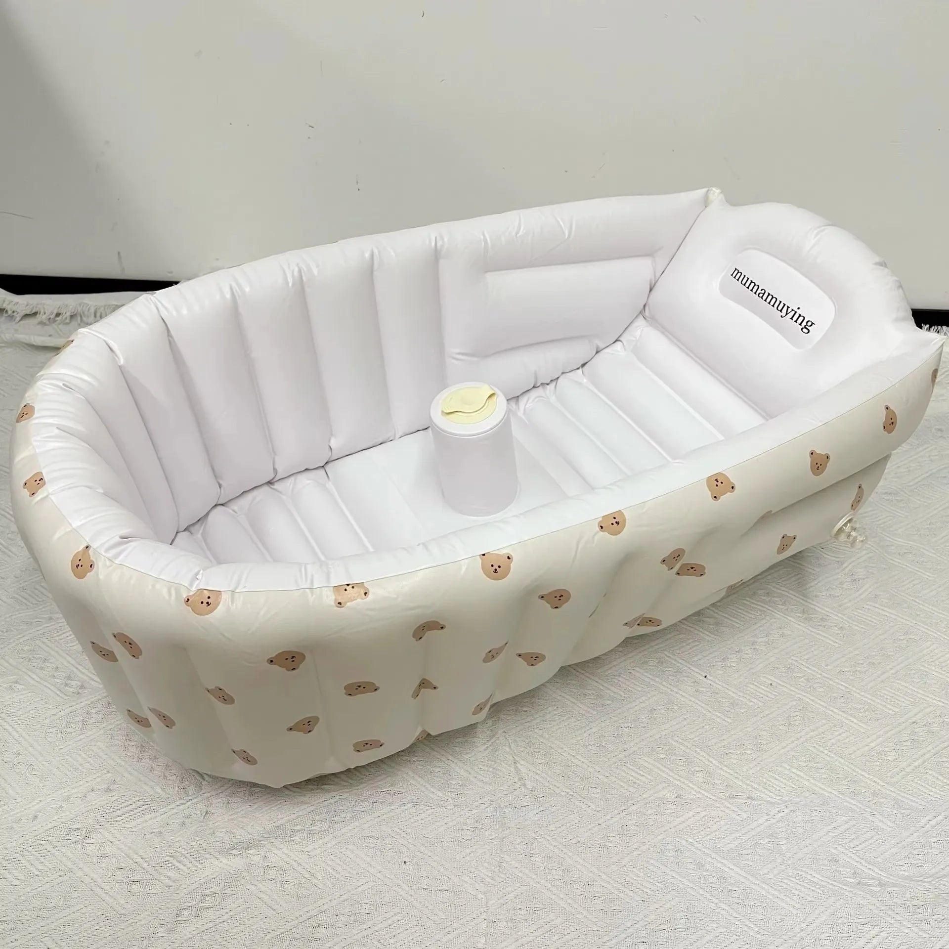 Baignoire pour bébé gonflable avec pompe, variante Petit Ourson