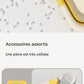 Baignoire bébé pliable jaune avec coussin suspension pour nouveau-né 0-12 mois