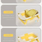 Baignoire bébé pliable jaune avec filet de bain respirant pour bébé 6 à 18 mois
