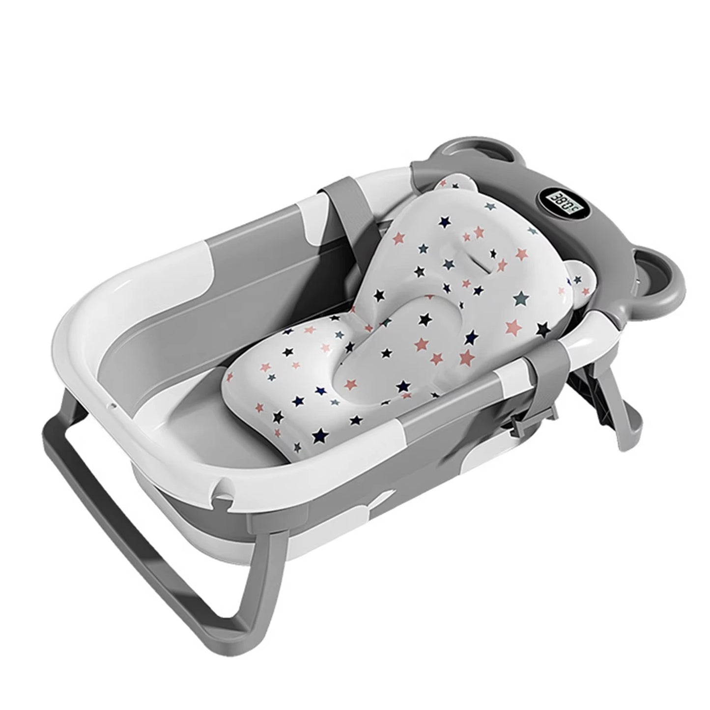 Baignoire bébé pliable Ourson gris