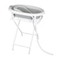 Baignoire pour bébé sur pied pliable, variante gris
