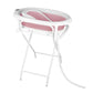 Baignoire pour bébé sur pied pliable, variante rose