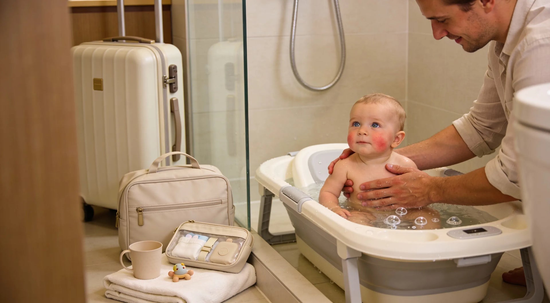  Baignoire bébé voyage facile à transporter
