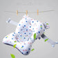 Coussin de baignoire bébé antidérapant avec tissu respirant pour maintien du nourrisson