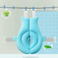 Coussin de baignoire bébé enveloppant cocon de bain suspendu pour séchage