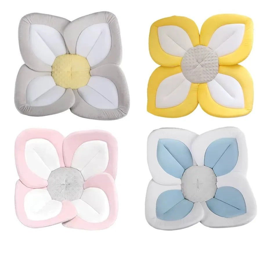 Coussin baignoire bébé Fleur Douce Quatre Couleurs