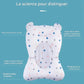 Coussin de baignoire bébé antidérapant – ourson ergonomique