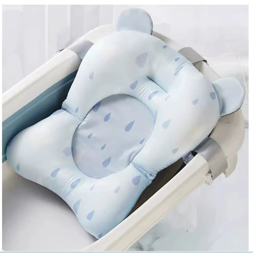 coussin de baignoire bebe  ourson goutte d'eau