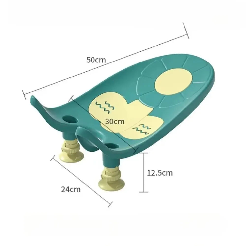 Dimension : transat de bain pour bébé avec lavabo intégré.
