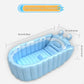 Dimensions d’une baignoire bébé gonflable évolutive pour bébé