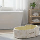 Grande baignoire bébé pliable motif petits nuages pour enfant