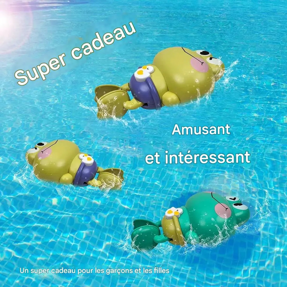 Jouet de bain bébé grenouille idéal comme cadeau pour enfant