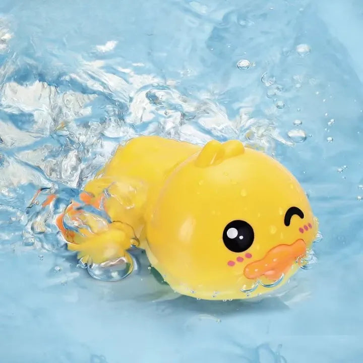 Jouet de bain bébé canard pour éveil et amusement pendant le bain