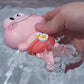 Jouet de bain bébé grenouille mécanique qui nage dans l’eau sans piles