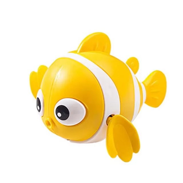 Jouet pour bain de bébé. Couleurs et variantes : jaune