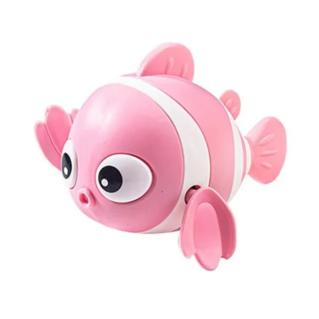 Jouet pour bain de bébé. Couleurs et variantes : rose.