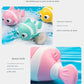 Jouets de bain bébé poissons flottants colorés pour baignoire
