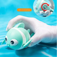 Jouet de bain bébé poisson avec mécanisme à remonter sans piles