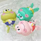 Jouets de bain bébé grenouilles flottantes pour baignoire et piscine