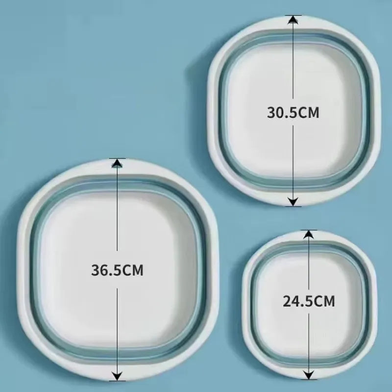 Présentation des différentes tailles de petite baignoire bébé pliable