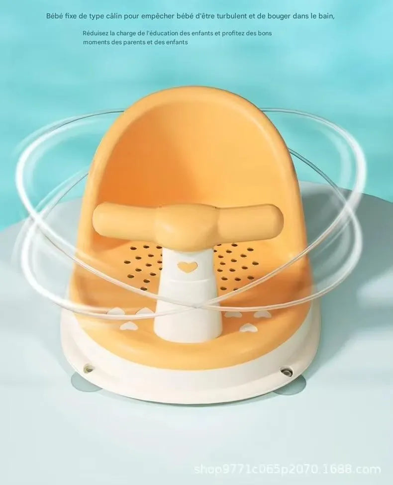 poignée frontale amovible du siège de baignoire bébé sécurisé maintien stable