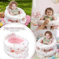 siège de bain bébé gonflable portable pour usage intérieur et extérieur