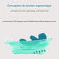 principe de flottabilité du coussin de baignoire bébé petit compagnon