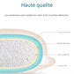structure interne du coussin de baignoire bébé petit compagnon avec maille 3d et particules eps