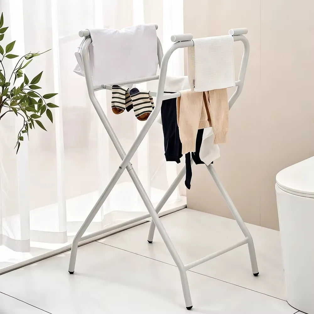Support pliable utilisé pour suspendre les vêtements et serviettes de bébé