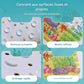 Détails du tapis de bain bébé antidérapant avec ventouses puissantes, trous de drainage et surface texturée