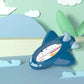 Thermomètre de bain bébé avion bleu flottant, lecture stable de la température de l’eau du bain.