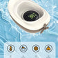 Thermomètre de bain bébé flottant en forme de bateau avec écran digital affichant la température de l’eau