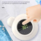 Thermomètre de bain bébé ourson avec grand écran LED digital et commande tactile étanche