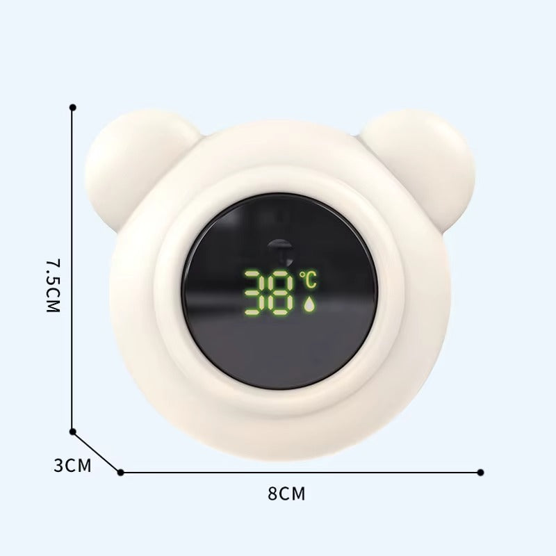 Thermomètre pour bain bébé, numérique, flottant, eau, dimensions