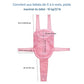 Dimensions du transat de bain bébé en filet respirant pour nouveau-né