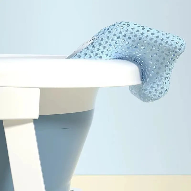 Transat de baignoire bébé en filet avec support rigide